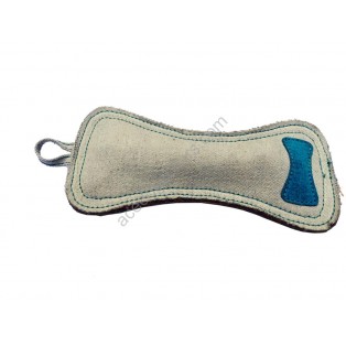 Ace Dog Toy: Made of SUEDE LEATHER